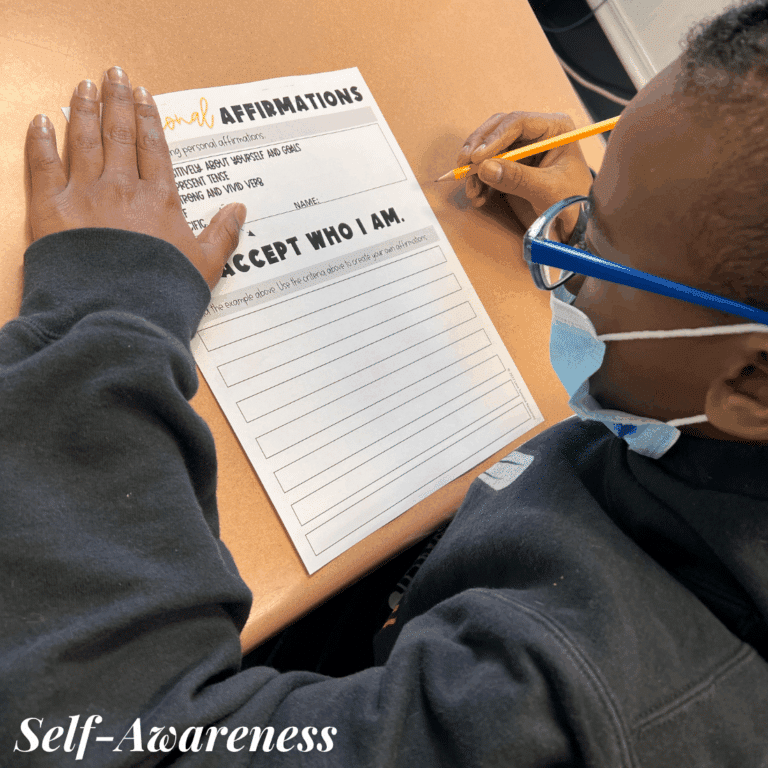 Self Awareness & Middle School