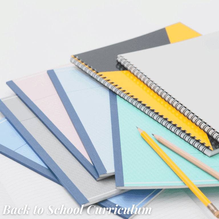 Back to School Curriculum Must Haves