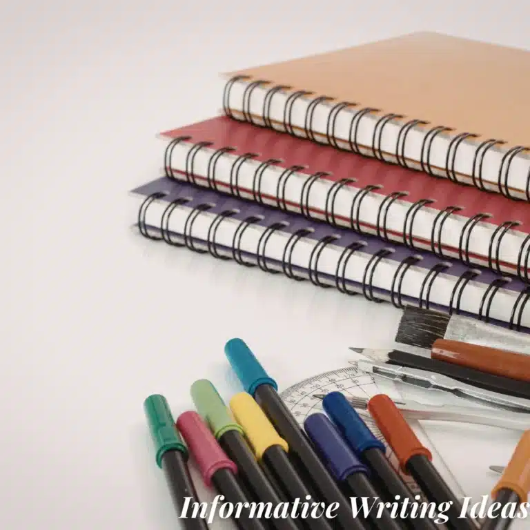 10 Secondary Informative Writing Ideas